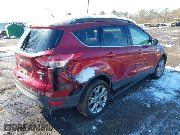 2014 Ford Escape SE with VIN 1FMCU0GX6EUA57609, listed as a IAAI auction lot 41533589 with 96,709 mi miles. Bid and sale history available at carsss.com. Image 4.