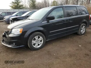 2017 Dodge Grand Caravan Crew Plus with VIN 2C4RDGDG6HR687014, listed as a Copart auction lot 82106924 with 115,255 mi miles and Clean Title. Bid and sale history available at DreamBid. Image 1.