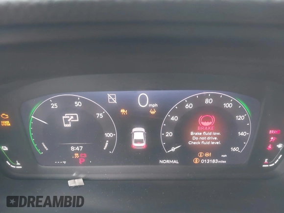 2024 Honda Accord Sport with VIN 1HGCY2F57RA009940, listed as a IAAI auction lot 42142419 with 13,183 mi miles and . Bid and sale history available at DreamBid. Image 7.