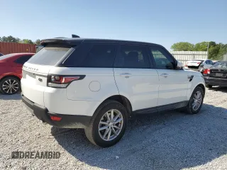 2017 Land Rover Range Rover Sport SE with VIN SALWG2FKXHA673919, listed as a Copart auction lot 53526775 with 110,106 mi miles and Clean Title. Bid and sale history available at carsss.com. Image 3.