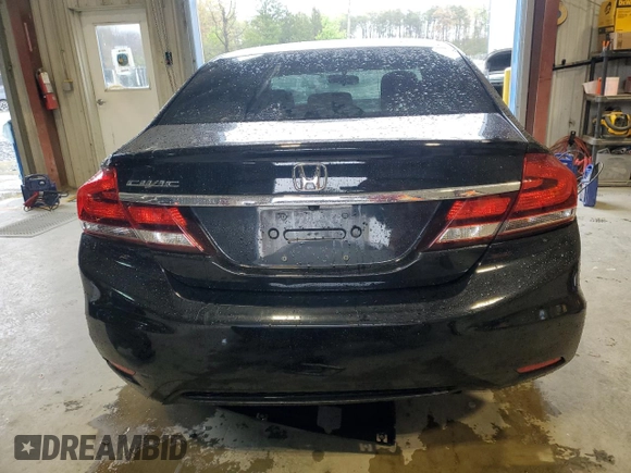 2015 Honda Civic EX with VIN 19XFB2F81FE268648, listed as a Copart auction lot 51818275 with 137,346 mi miles and Salvage Title. Bid and sale history available at carsss.com. Image 6.