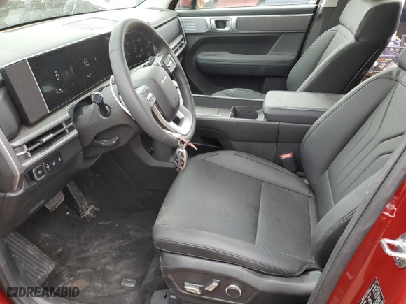 2025 Hyundai Santa Fe Hybrid SEL with VIN 5NMP2DG10SH019939, listed as a Copart auction lot 49004125 with 1,963 mi miles and Salvage Title. Bid and sale history available at carsss.com. Image 7.