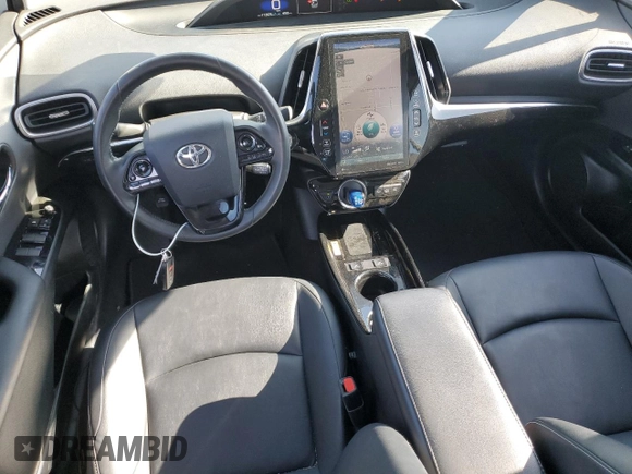 2021 Toyota Prius LE with VIN JTDKAMFP6M3191509, listed as a Copart auction lot 60153785 with 112,625 mi miles and Salvage title. Bid and sale history available at DreamBid. Image 8.