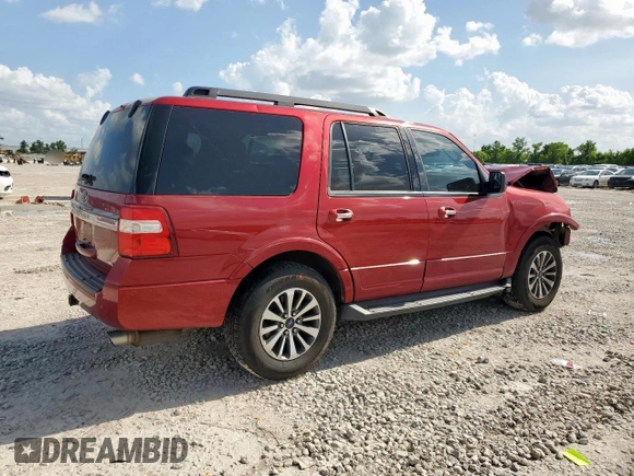 2017 Ford Expedition XLT with VIN 1FMJU1HT8HEA25610, listed as a Copart auction lot 61426525 with 141,409 mi miles and Salvage title. Bid and sale history available at DreamBid. Image 3.