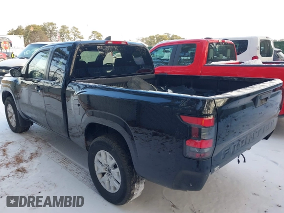 2022 Nissan Frontier S with VIN 1N6ED1CMXNN647043, listed as a IAAI auction lot 41410487 with 20,463 mi miles and . Bid and sale history available at DreamBid. Image 3.