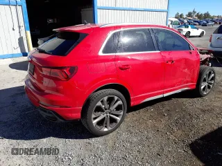 2020 Audi Q3 S line Prestige with VIN WA1FECF32L1123080, listed as a Copart auction lot 43293943 with 22,037 mi miles. Bid and sale history available at carsss.com. Image 3.