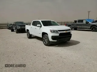 2021 Chevrolet Colorado 2WD Work Truck with VIN 1GCGSBEN6M1187687, listed as a Copart auction lot 47236795 with 27,107 mi miles and Salvage title. Bid and sale history available at DreamBid. Image 10.