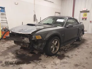2002 Ford Mustang GT Deluxe z VIN 1FAFP45X92F176117, wystawiony jako IAAI lot #41619448 z przebiegiem 178 787 mil mil oraz . Historia ofert i sprzedaży dostępna na DreamBid. Obrazek 19.