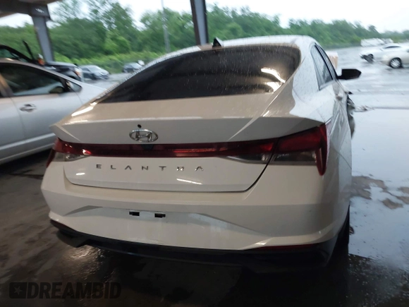 2023 Hyundai Elantra SEL with VIN 5NPLS4AG7PH100586, listed as a IAAI auction lot 42166088 with Not provided miles and . Bid and sale history available at DreamBid. Image 16.