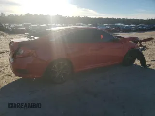2019 Honda Civic Sport with VIN 2HGFC2F88KH531232, listed as a Copart auction lot 88902895 with 124,757 mi miles and Salvage Title. Bid and sale history available at DreamBid. Image 3.