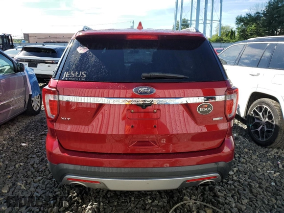 2016 Ford Explorer XLT with VIN 1FM5K8DH8GGB77097, listed as a Copart auction lot 60928394 with 108,678 mi miles and Salvage Title. Bid and sale history available at DreamBid. Image 6.