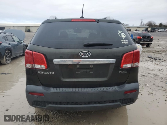 2011 Kia Sorento LX with VIN 5XYKT4A1XBG111070, listed as a Copart auction lot 44599665 with 140,604 mi miles and Clean Title. Bid and sale history available at DreamBid. Image 6.
