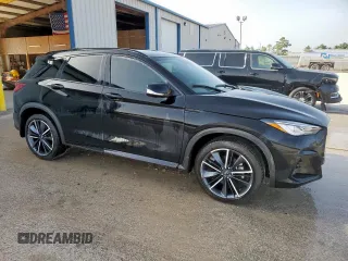 2024 Infiniti QX50 Sport z VIN 3PCAJ5FA9RF104175, wystawiony jako Copart lot #61975145 z przebiegiem 4 672 mil mil oraz Czysty tytuł • Clean title. Historia ofert i sprzedaży dostępna na DreamBid. Obrazek 4.