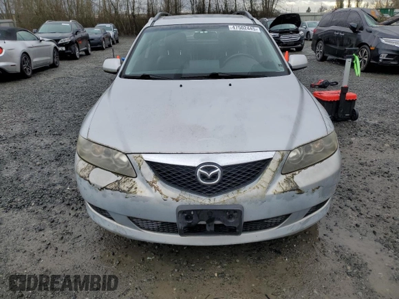 2005 Mazda 6 Sport S with VIN 1YVHP82D055M20066, listed as a Copart auction lot 47502445 with 150,543 mi miles and Clean Title. Bid and sale history available at DreamBid. Image 5.