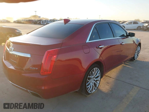 2015 Cadillac CTS RWD with VIN 1G6AP5SX3F0121169, listed as a IAAI auction lot 41165458 with 149,582 mi miles and . Bid and sale history available at DreamBid. Image 4.