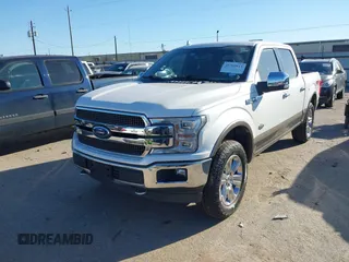 2018 Ford F-150 XL with VIN 1FTEW1E54JFC14504, listed as a IAAI auction lot 41700813 with 92,198 mi miles. Bid and sale history available at carsss.com. Image 17.