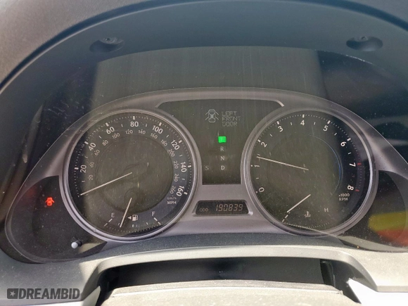 2010 Lexus IS 250 with VIN JTHBF5C23A5122498, listed as a Copart auction lot 53990405 with 190,839 mi miles and Salvage Title. Bid and sale history available at carsss.com. Image 9.