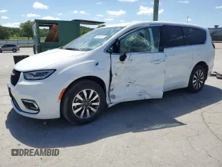 2023 Chrysler Pacifica Hybrid Touring L with VIN 2C4RC1L76PR562630, listed as a Copart auction lot 58382475 with 50,839 mi miles and Non repairable. Bid and sale history available at DreamBid. Image 1.