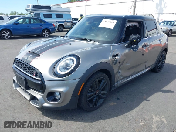 2019 MINI Hardtop 4 Door Cooper S with VIN WMWXU3C5XK2H55160, listed as a IAAI auction lot 42024249 with 49,944 mi miles and . Bid and sale history available at DreamBid. Image 17.
