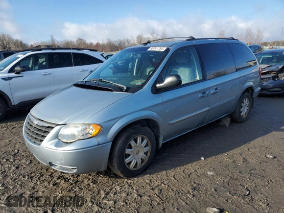 2006 Chrysler Town & Country LWB Touring with VIN 2A4GP54L06R647731, listed as a Copart auction lot 80041794 with 235,469 mi miles and Clean Title. Bid and sale history available at carsss.com. Image 1.