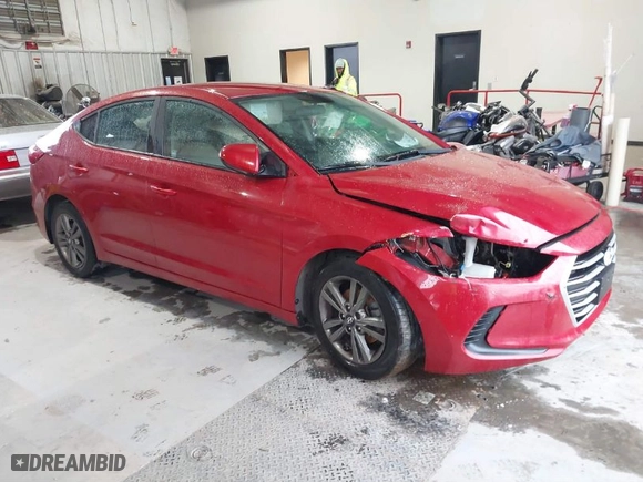 2018 Hyundai Elantra SEL with VIN 5NPD84LF4JH214396, listed as a IAAI auction lot 41231104 with 129,332 mi miles. Bid and sale history available at carsss.com. Image 1.