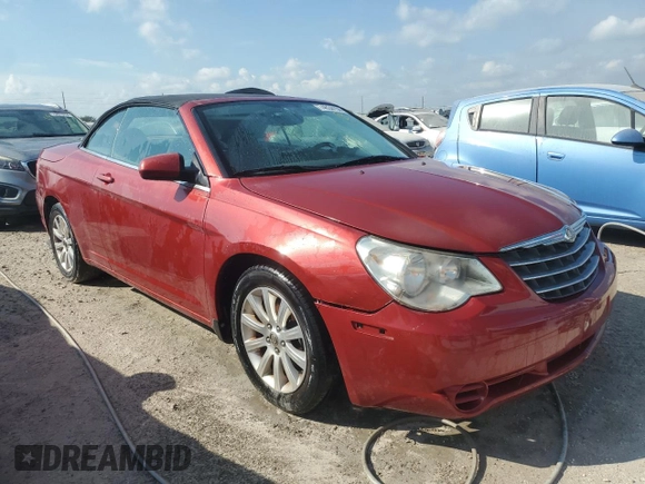 2010 Chrysler Sebring Touring with VIN 1C3BC5ED9AN148309, listed as a Copart auction lot 74634154 with 83,850 mi miles and Non Repairable. Bid and sale history available at carsss.com. Image 4.