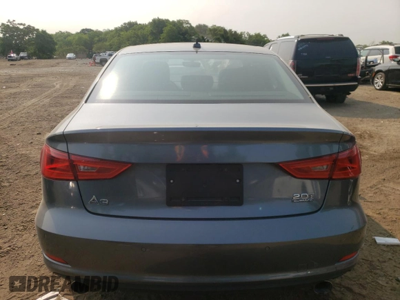 2016 Audi A3 2.0T Premium with VIN WAUB8GFF2G1018152, listed as a Copart auction lot 53251553 with 57,582 mi miles. Bid and sale history available at carsss.com. Image 6.