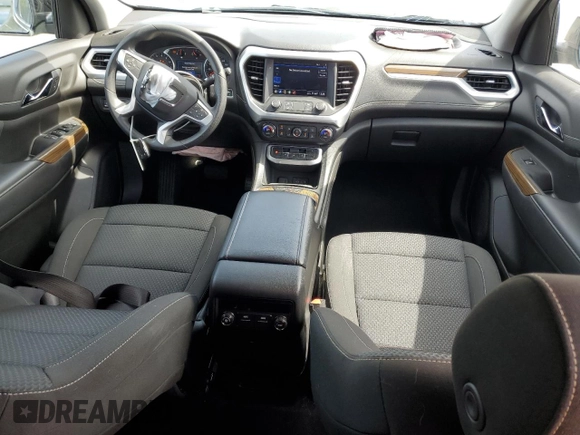 2021 GMC Acadia SLE with VIN 1GKKNKLAXMZ166350, listed as a Copart auction lot 56819585 with 35,668 mi miles and Salvage title. Bid and sale history available at DreamBid. Image 8.
