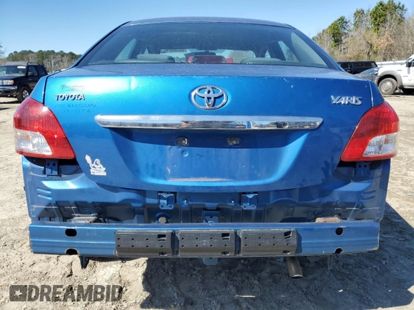 2009 Toyota Yaris with VIN JTDBT903194060115, listed as a Copart auction lot 49380745 with 186,866 mi miles and Salvage Title. Bid and sale history available at carsss.com. Image 6.