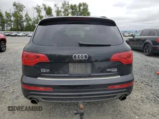 2014 Audi Q7 Prestige with VIN WA1WMAFE9ED013931, listed as a Copart auction lot 56900345 with 109,355 mi miles and Salvage title. Bid and sale history available at DreamBid. Image 6.