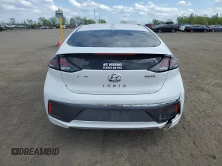 2020 Hyundai Ioniq SE with VIN KMHC75LJ2LU062745, listed as a Copart auction lot 57209315 with 130,347 mi miles and Salvage title. Bid and sale history available at DreamBid. Image 6.