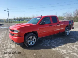 2018 Chevrolet Silverado 1500 Work Truck with VIN 1GCRCNEH2JZ164342, listed as a Copart auction lot 49217985 with 142,343 mi miles and Clean Title. Bid and sale history available at carsss.com. Image 1.