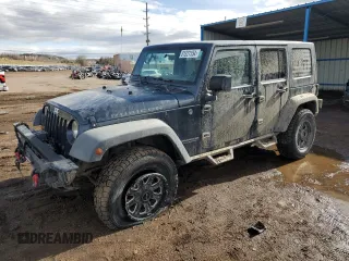 2007 Jeep Wrangler Unlimited Rubicon with VIN 1J4GA69177L100903, listed as a Copart auction lot 81321154 with 130,632 mi miles and Salvage title. Bid and sale history available at DreamBid. Image 1.