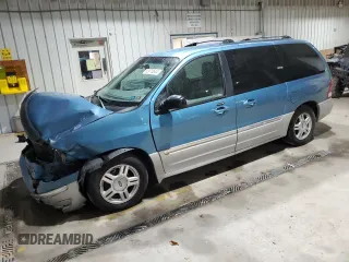 2001 Ford Windstar SEL with VIN 2FMZA53461BB62100, listed as a Copart auction lot 82975644 with 145,068 mi miles and Salvage Title. Bid and sale history available at carsss.com. Image 1.