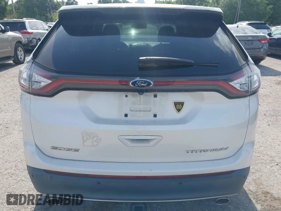 2016 Ford Edge Titanium with VIN 2FMPK3K88GBB17424, listed as a IAAI auction lot 42121662 with 115,235 mi miles. Bid and sale history available at carsss.com. Image 16.