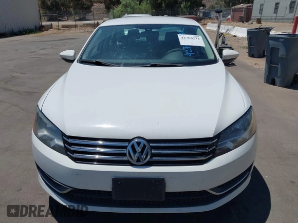 2012 Volkswagen Passat S with VIN 1VWAP7A37CC041663, listed as a IAAI auction lot 42704232 with 215,961 mi miles and . Bid and sale history available at DreamBid. Image 6.