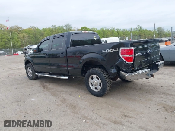 2013 Ford F-150 XL with VIN 1FTFW1EF0DFC53186, listed as a IAAI auction lot 42086254 with 172,075 mi miles. Bid and sale history available at carsss.com. Image 3.