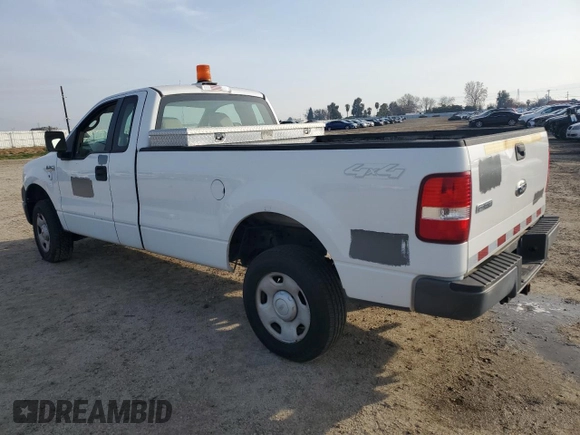 2008 Ford F-150 XL with VIN 1FTRF14W48KE32889, listed as a Copart auction lot 76073444 with 119,860 mi miles and Clean Title. Bid and sale history available at carsss.com. Image 2.