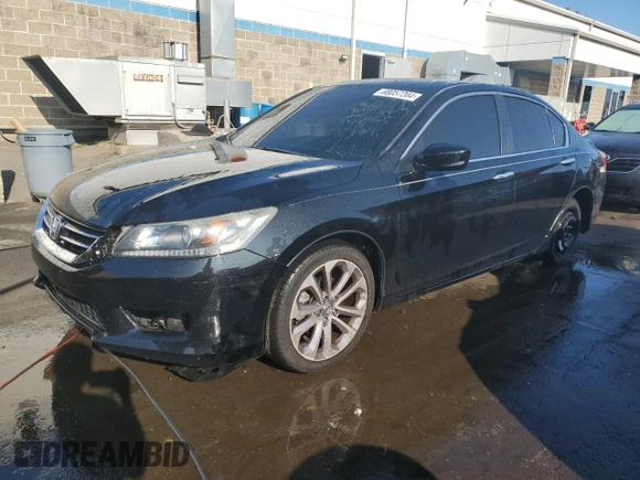 2014 Honda Accord Sedan Sport with VIN 1HGCR2F59EA044079, listed as a Copart auction lot 68057204 with 101,827 mi miles and Salvage Title. Bid and sale history available at carsss.com. Image 1.