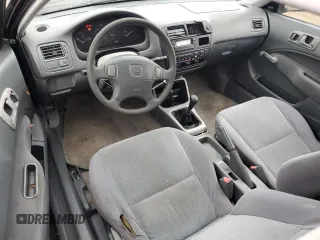 1997 Honda Civic DX with VIN 2HGEJ6342VH107818, listed as a Copart auction lot 78277454 with 176,302 mi miles and Clean Title. Bid and sale history available at DreamBid. Image 8.
