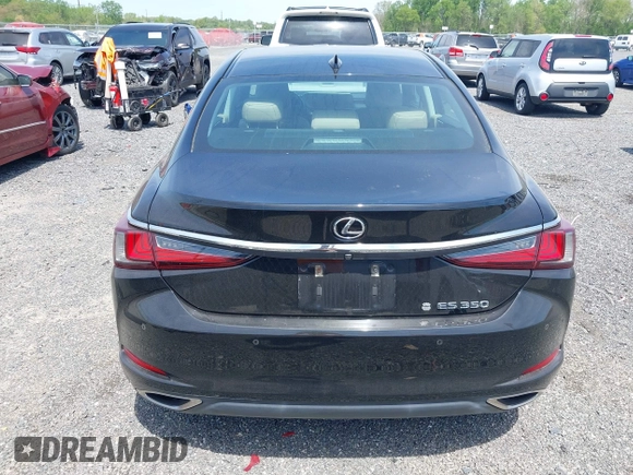 2019 Lexus ES 350 with VIN 58ABZ1B12KU038078, listed as a IAAI auction lot 42143836 with 50,741 mi miles and . Bid and sale history available at DreamBid. Image 16.