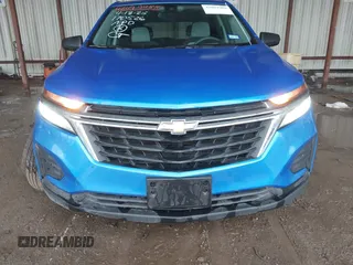 2024 Chevrolet Equinox LS with VIN 3GNAXHEG7RL123497, listed as a IAAI auction lot 42099988 with 43,777 mi miles and . Bid and sale history available at DreamBid. Image 12.