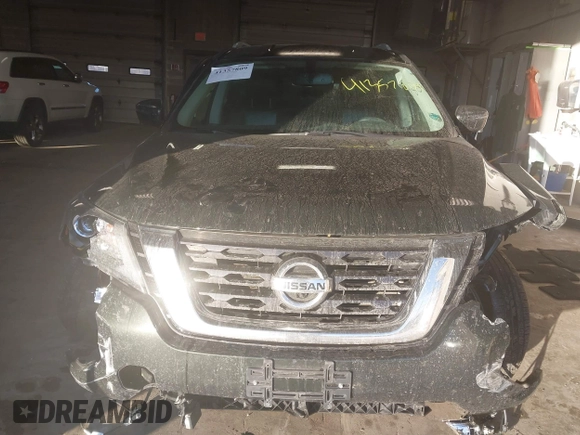 2020 Nissan Pathfinder SL with VIN 5N1DR2CN7LC591114, listed as a IAAI auction lot 41357809 with 118,272 mi miles. Bid and sale history available at carsss.com. Image 12.