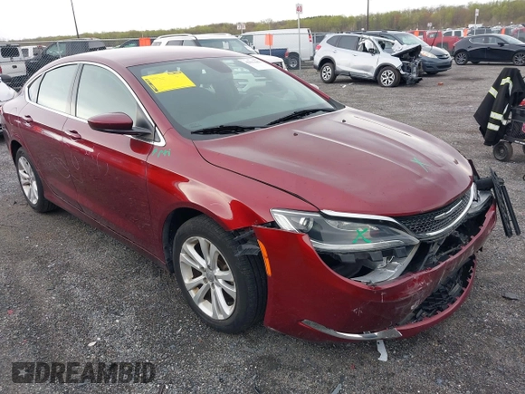 2015 Chrysler 200 Limited z VIN 1C3CCCAB3FN716929, wystawiony jako IAAI lot #42012662 z przebiegiem 112 419 mil mil oraz . Historia ofert i sprzedaży dostępna na DreamBid. Obrazek 1.