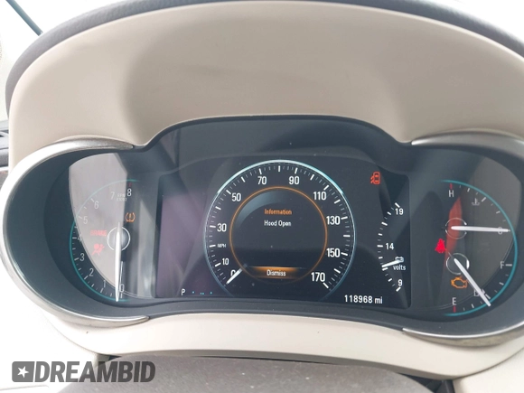 2014 Buick LaCrosse Leather with VIN 1G4GB5G31EF106205, listed as a IAAI auction lot 41569989 with 118,968 mi miles and . Bid and sale history available at DreamBid. Image 7.