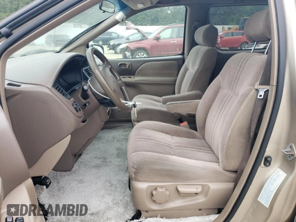 2001 Toyota Sienna CE with VIN 4T3ZF19C21U337517, listed as a Copart auction lot 57107654 with 199,496 mi miles and Salvage Title. Bid and sale history available at carsss.com. Image 7.