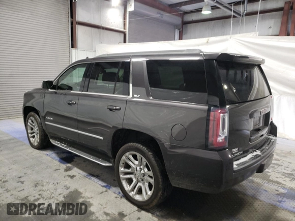 2018 GMC Yukon SLT with VIN 1GKS1BKCXJR293982, listed as a Copart auction lot 41860985 with 106,966 mi miles and Clean Title. Bid and sale history available at carsss.com. Image 2.
