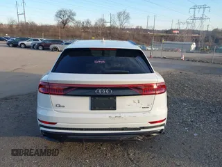 2019 Audi Q8 Prestige with VIN WA1FVAF19KD038382, listed as a IAAI auction lot 41237280 with 57,504 mi miles and . Bid and sale history available at DreamBid. Image 16.