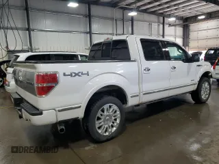 2012 Ford F-150 XL with VIN 1FTFW1ET7CFA13122, listed as a Copart auction lot 53345045 with 170,490 mi miles and Salvage Title. Bid and sale history available at carsss.com. Image 3.