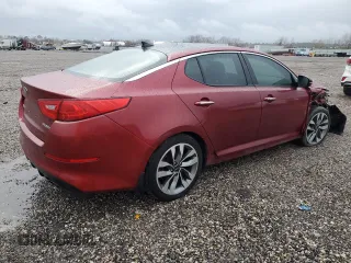 2014 Kia Optima SXL Turbo with VIN 5XXGR4A61EG335840, listed as a Copart auction lot 44946495 with 138,411 mi miles and Salvage Title. Bid and sale history available at DreamBid. Image 3.